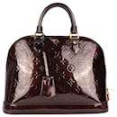 Louis Vuitton Vernis Monogram Alma PM Handbag