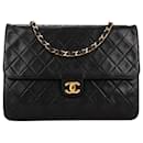 Chanel Quilted Lambskin 24K Gold Single Flap Bag