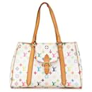 Louis Vuitton White Monogram Multicolore Aurelia MM