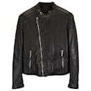 Tom Ford Biker Jacket in Black Leather