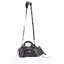 Balenciaga Mini Neo Classic City aus grauem Kalbsleder