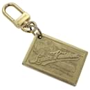 LOUIS VUITTON Porte Cles Jean Key Holder Gold M65374 LV Auth 81997 - Louis Vuitton