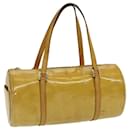 LOUIS VUITTON Monogram Vernis Bedford Sac à Main Beige M91006 LV Auth 84732 - Louis Vuitton