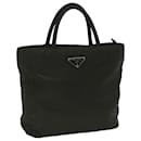 PRADA Hand Bag Nylon Khaki Auth 83693 - Prada