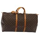 LOUIS VUITTON Monogram Keepall 60 Boston Bag M41422 LV Auth 83061 - Louis Vuitton