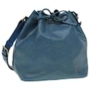 LOUIS VUITTON Epi Petit Noe Shoulder Bag Blue M44105 LV Auth 80908 - Louis Vuitton