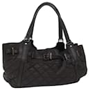 Bolso tote de cuero marrón Auth bs16404 de BURBERRY - Burberry