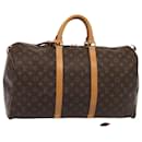 LOUIS VUITTON Monogram Keepall 50 Sac de Boston M41426 LV Auth yk13832 - Louis Vuitton