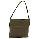 PRADA Hand Bag Nylon Khaki Auth cl841 - Prada