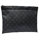 LOUIS VUITTON Pochette Discovery Monogram Eclipse Borsa Clutch M62291 Auth yb608 - Louis Vuitton