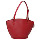 LOUIS VUITTON Epi Saint Jacques Bolsa de Compras de Hombro Roja M52277 LV Auth 84721 - Louis Vuitton