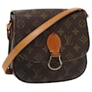 LOUIS VUITTON Monogram Saint Cloud MM Schultertasche M51243 LV Auth ar12178 - Louis Vuitton