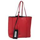 BALENCIAGA Bolsa Tote S em couro vermelho Auth bs16489 - Balenciaga