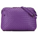 Borsa a tracolla Intrecciato Nodini Bottega Veneta viola