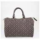 Louis Vuitton Ébène Mini Lin Monogram Speedy 30