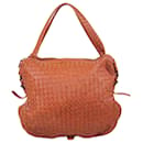 Borsa Belly 76 Intrecciato Marrone di Bottega Veneta