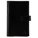 Black Gucci Leather Agenda Cover