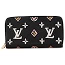 Black Louis Vuitton Monogram Giant Wild At Heart Zippy Wallet