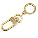 Gold Louis Vuitton Brass Pochette Extender Key Ring