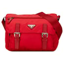 Red Prada Tessuto Crossbody