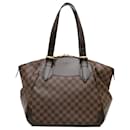 Borsa a spalla Louis Vuitton Damier Ebene Verona GM marrone