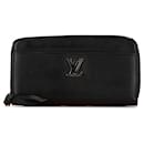 Black Louis Vuitton Lockme Zippy Wallet