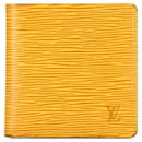 Portefeuille Marco Epi Jaune Louis Vuitton