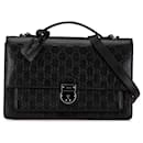 Black Gucci Guccissima Satchel