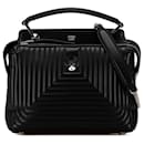 Bolso de cuero Dotcom Click negro de Fendi