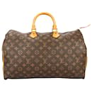 Louis Vuitton Canvas Monogram Speedy 40 Handbag