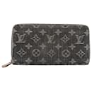 Louis Vuitton Denim Monogram Zippy Wallet