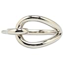 Hermès Silver Palladium Plated Jumbo Hook Scarf Ring