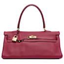 Hermès Red Togo JPG Shoulder Kelly 42