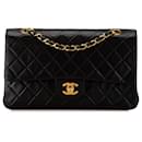 Chanel Black Medium Classic Lambskin Double Flap