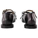 Aj1344 Ballerinas - Toga Pulla - Leather - Black - Autre Marque