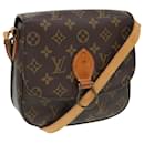 LOUIS VUITTON Monogram Saint Cloud MM Schultertasche M51243 LV Auth 83784 - Louis Vuitton