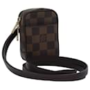 LOUIS VUITTON Damier Ebene Etui Okapi PM Pouch N61738 LV Auth 84354 - Louis Vuitton