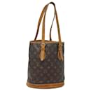 LOUIS VUITTON Sac à épaule Monogram Bucket PM M42238 LV Auth 79119 - Louis Vuitton