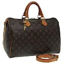 LOUIS VUITTON Monogram Speedy Bandoulière 35 Bolsa de Mano M41111 LV Auth 84743 - Louis Vuitton