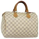 LOUIS VUITTON Sac à main Speedy 30 Damier Azur N41533 LV Auth 84796 - Louis Vuitton