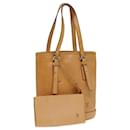 LOUIS VUITTON Borsa a Spalla in Pelle Nomad Bucket PM Beige M85001 LV Auth ar12188 - Louis Vuitton