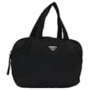 PRADA Sac à main en nylon noir Auth ep4889 - Prada