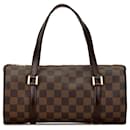 Borsa Louis Vuitton Damier Ebene Papillon 26 marrone