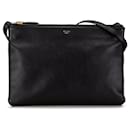 Black Celine Large Trio Crossbody Bag - Céline