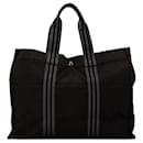 Black Hermès Fourre Tout GM Tote Bag