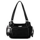 Black Prada Tessuto Shoulder Bag