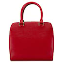 Red Louis Vuitton Epi Pont Neuf Handbag