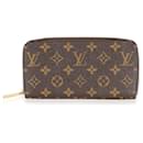 Cartera Zippy de lona Monogram Louis Vuitton