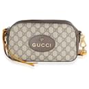 Gucci Beige GG Supreme Monogram Web Neo Vintage Messenger Bag