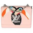 Louis Vuitton Pink Epi Exotic Birds Twist MM